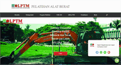 Desktop Screenshot of pelatihanalatberat.com